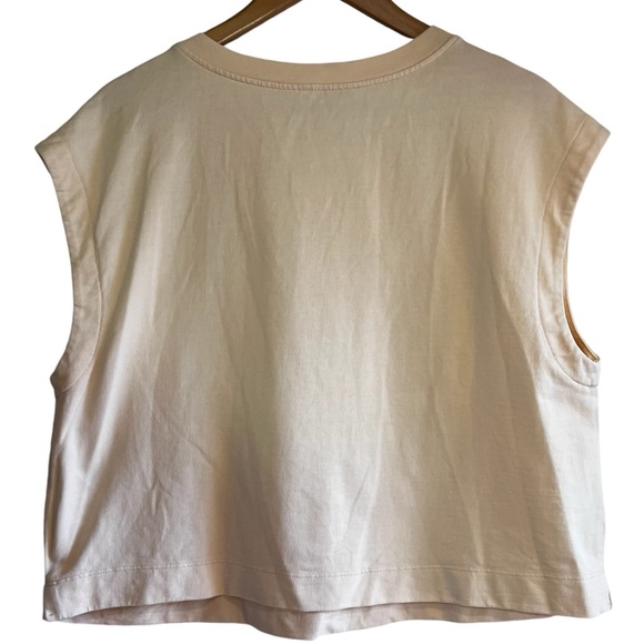 Anthropologie Cream Embroidered Top - Picture 9 of 13